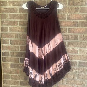 - pretty lightweight tye died dress